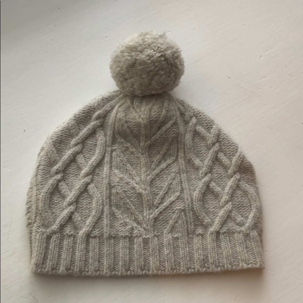 Jcrew Pom Pom beanie